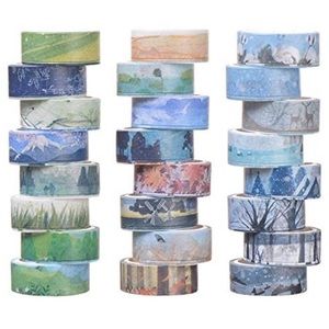 20 NATURE WASHI MASKING TAPE✨